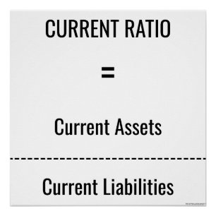 Poster "Ratio actuel"