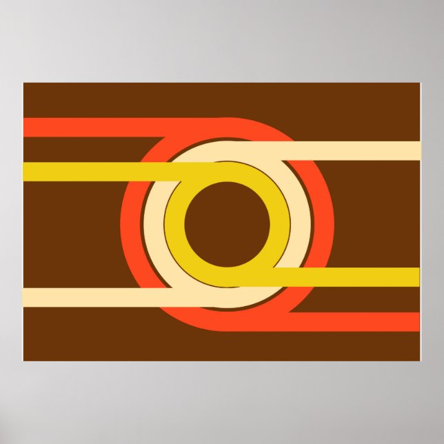 Poster Ratio d'or Rétro (Devant)