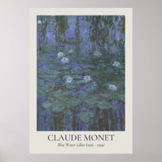 Poster Ratio ISO de l'art mural Vintage Claude Monet