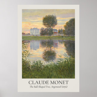 Poster Ratio ISO de l'art mural Vintage Claude Monet