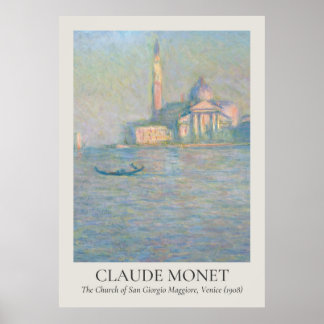 Poster Ratio ISO de l'art mural Vintage Claude Monet