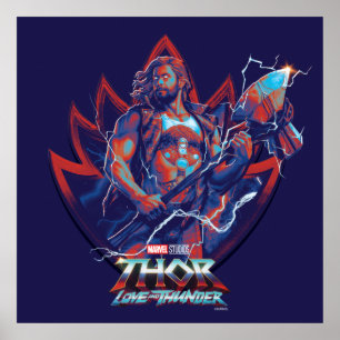 Poster Ravager Thor Guardians de Galaxy Graphic