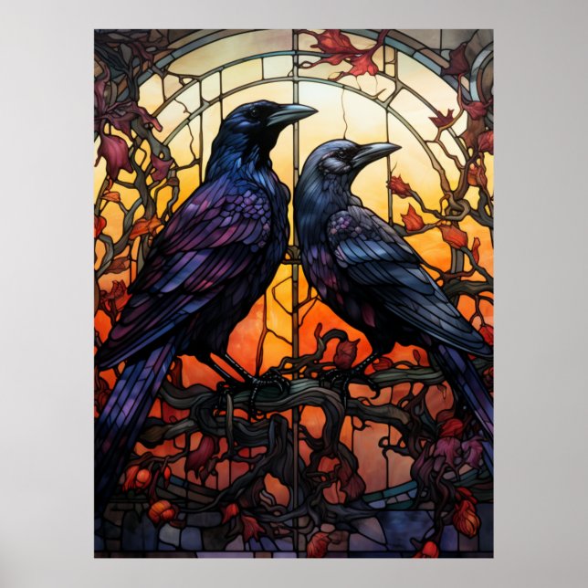 Poster Ravages en verre tendu (Devant)