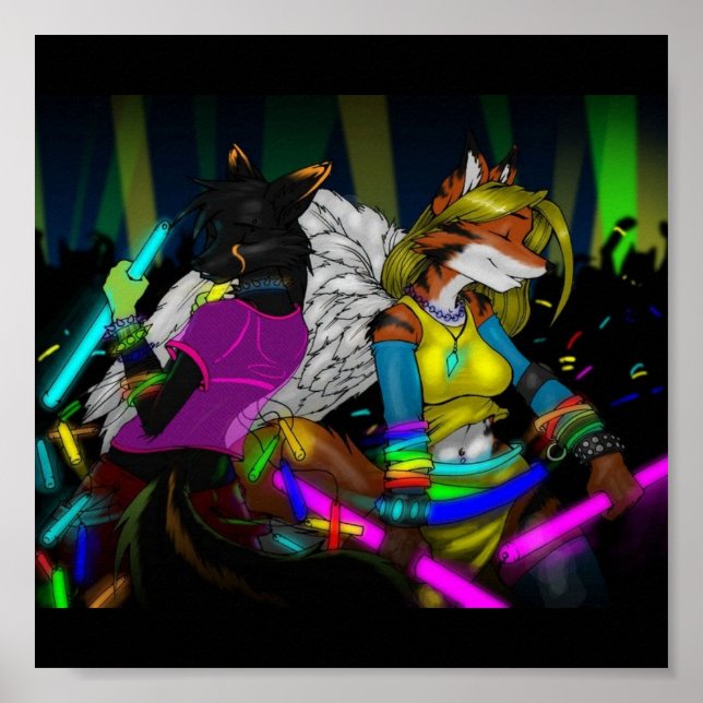 Poster Rave de furie (Devant)