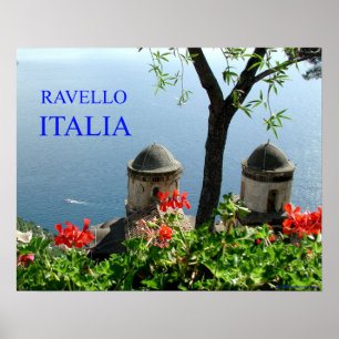 Poster ravello Italie