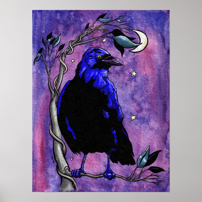 Poster Raven Moon (Devant)