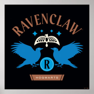 Poster RAVENCLAW™ Maison double aigle Diadem Graphique