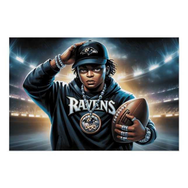 Poster RAVENS 8 (Devant)