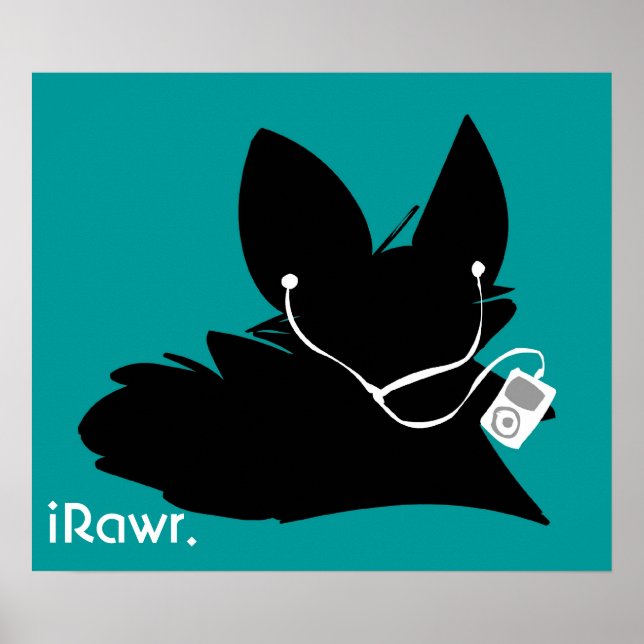 Poster Rawr. (Devant)