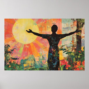 Poster Rayonnement de louange