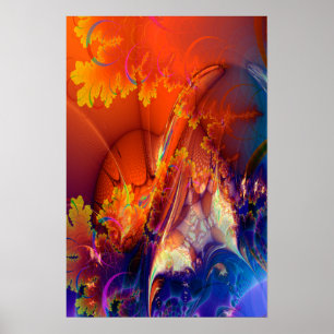 Poster Rayonnement de soleil