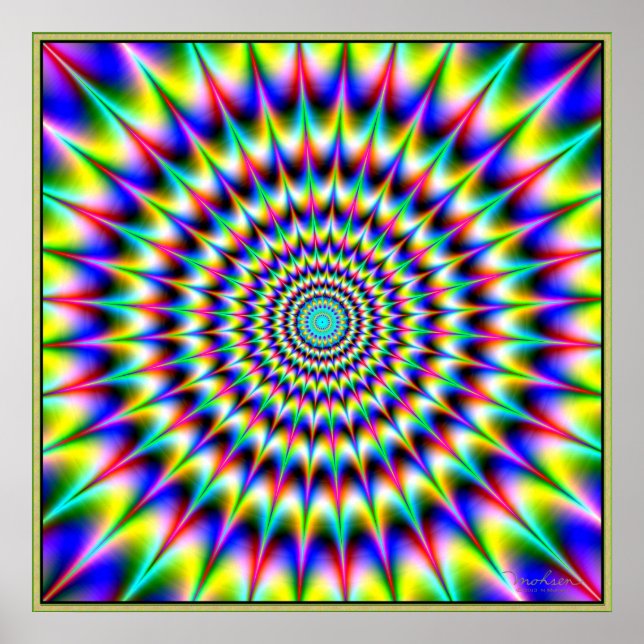 Poster Rayonnement d'énergie sans fin (Devant)