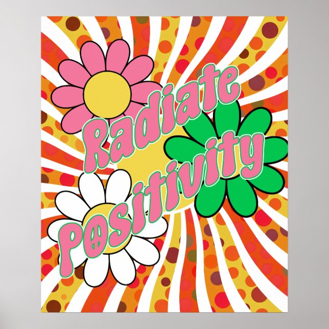 Poster Rayonner de Positivité  (Devant)