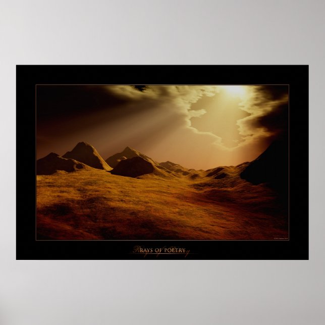 Poster Rayons de poésie (Devant)