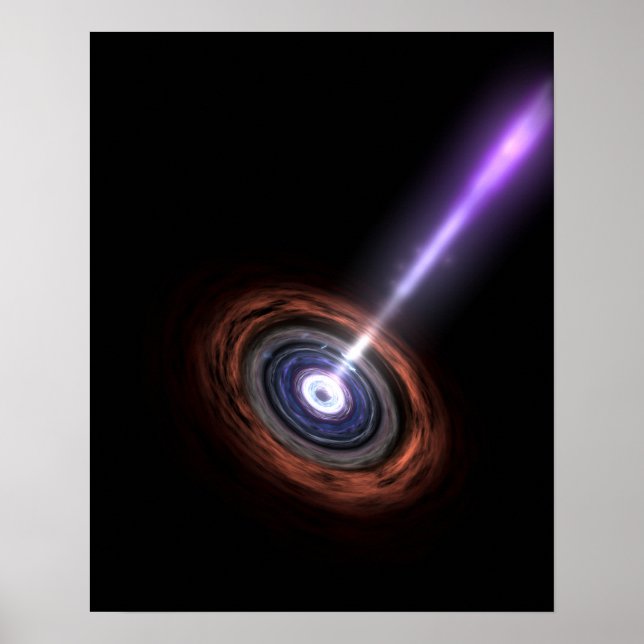 Poster Rayons gamma dans les noyaux galactiques (Devant)