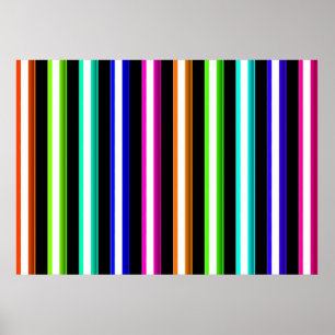 Poster Rayures