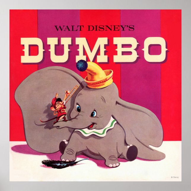 Poster Rayures de Dumbo (Devant)