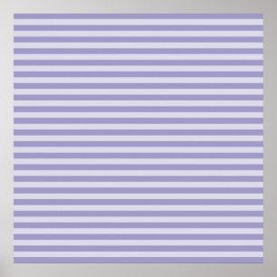 Poster Rayures violettes