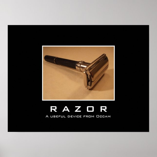 Poster Razor (Devant)