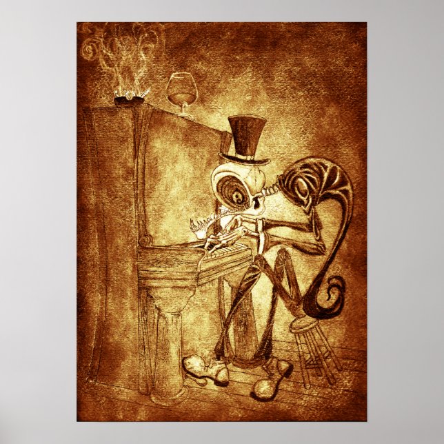 Poster RB le piano (Devant)