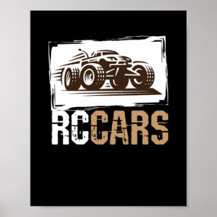 Poster RC Cars Modèle distant RC