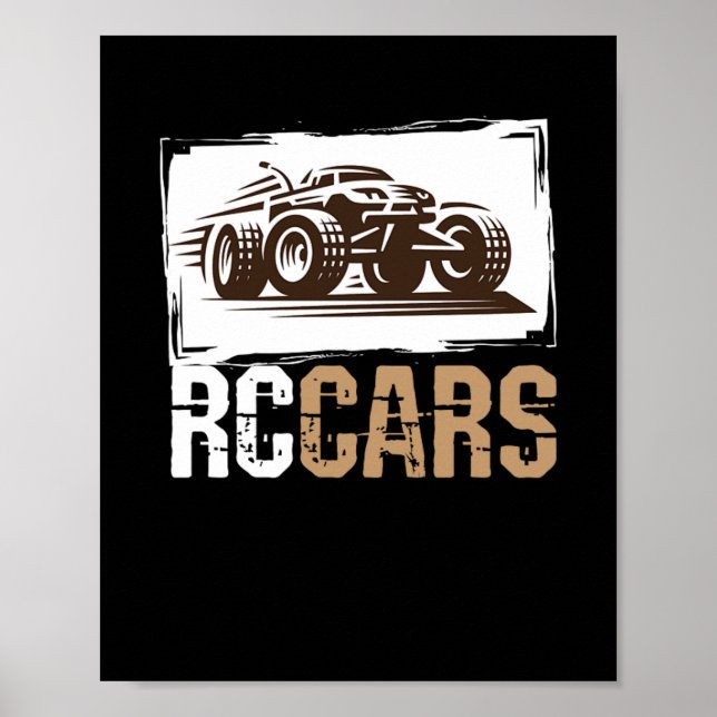 Poster RC Cars Modèle distant RC (Devant)