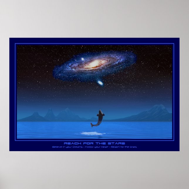 Poster Reach for the Stars (Devant)