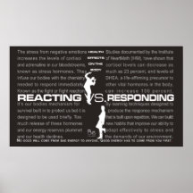 Réaction VS Répondre à l'affiche