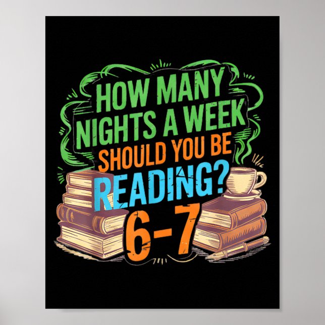 Poster Reading 67 Meme Englieacher Funny 67 Librarian  (Devant)