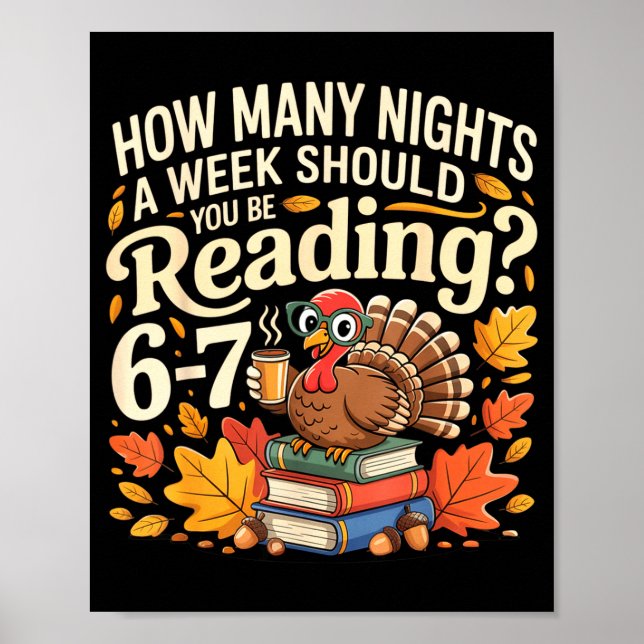 Poster Reading 67 Meme Englieacher Funny 67 Turkey  (Devant)