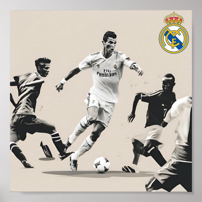 Poster Real Madrid (Devant)