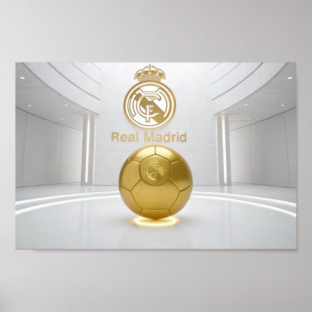 Poster Real Madrid (Devant)