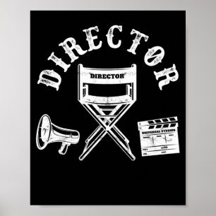 Poster Réalisateur cinématographique Réalisateur Présiden