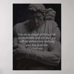 Poster Réalisez Votre Véritable Potentiel - Motivation