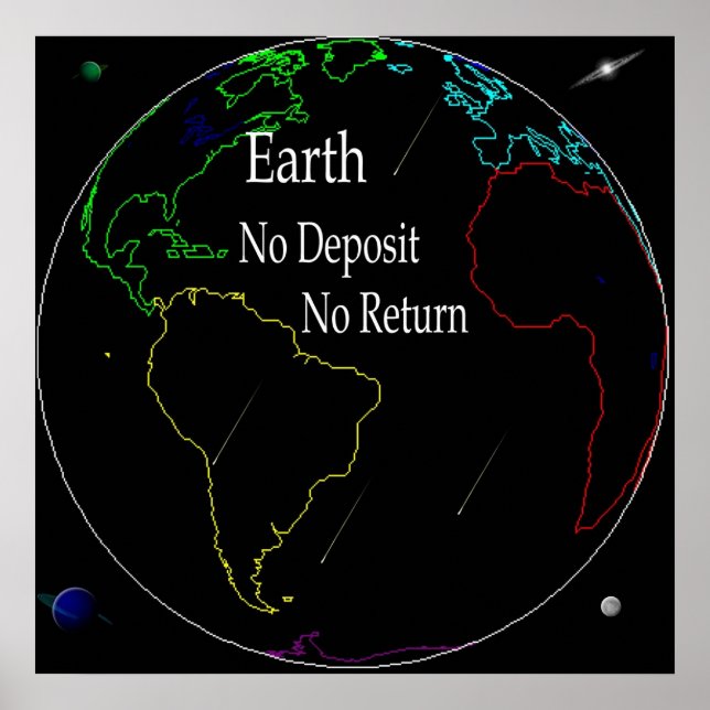 Poster Réalité De La Terre (Devant)