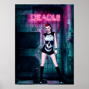 Poster Rebel mort
