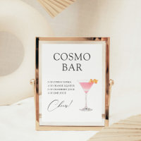 Recette de cocktail Cosmo Bar