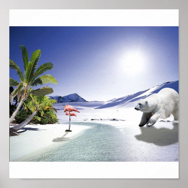 POSTER RÉCHAUFFEMENT CLIMATIQUE (Devant)