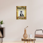 Poster Recherché Cowboy, Ajouter Votre Texte Photo