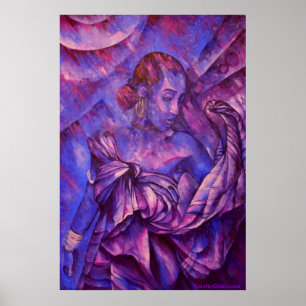 Poster Recherche d'âme - copie de toile