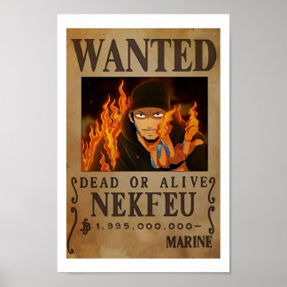 Poster Recherché de Nekfeu Mort Ou Vivant