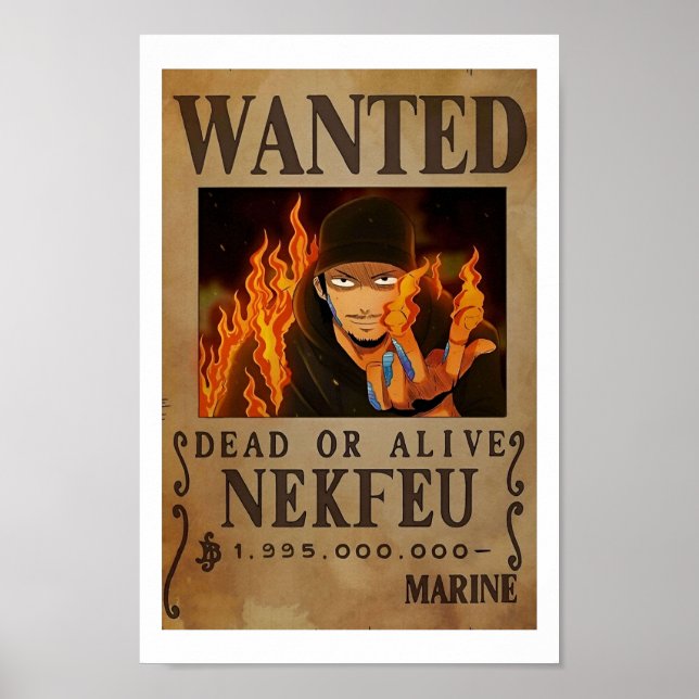 Poster Recherché de Nekfeu Mort Ou Vivant (Devant)