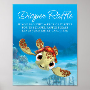 Poster Recherche de Nemo Baby shower d'écureuil Raffle