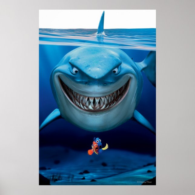 Poster Recherche de Nemo | Bruce Grinning (Devant)