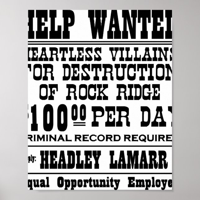 Poster Recherché des selles à lame (Devant)