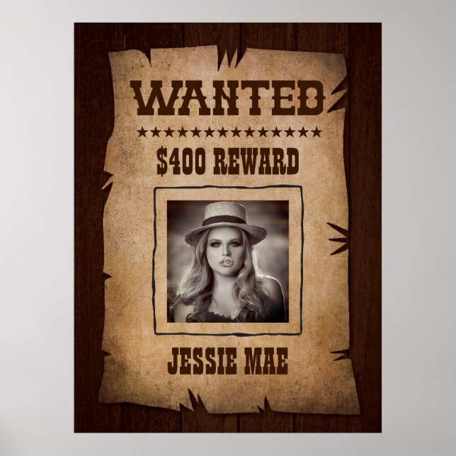Poster Recherché du Western Rodeo Party (Devant)