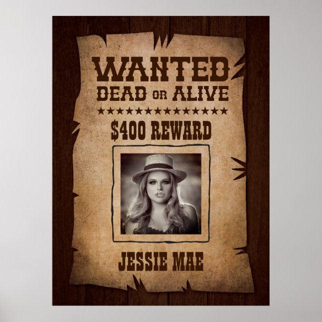 Poster Recherché du Western Rodeo Party (Devant)