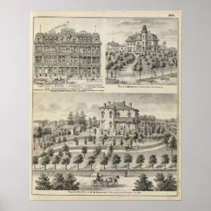 Poster Recherche ensoleillée de colline de RM Hazelett,