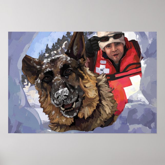 Poster Recherche et sauvetage (Devant)