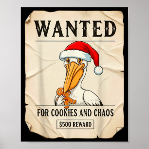 Poster Recherché pour les cookies et le chaos drôle de pé